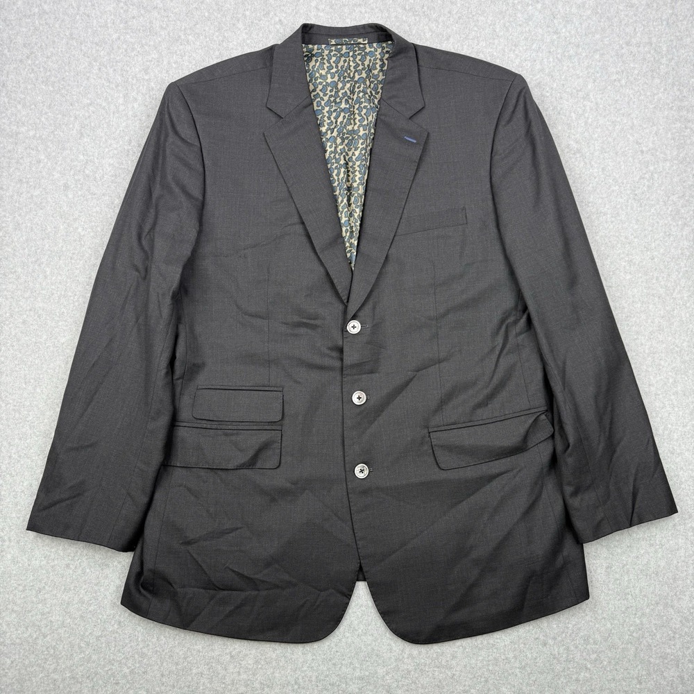 Loro Piana Blazer Mens 46R Gray‎ Lightest Super 150s Wool & Silk 600 Sports Coat